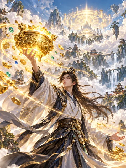 《聚宝仙盆之杂灵根才是真BOSS》第十四季海报