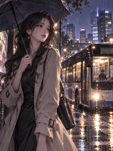 poster-35-漫剧：大小姐的末班车海报