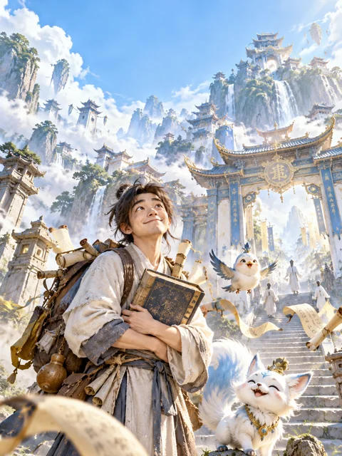 《谁让这个文盲修仙的》第五季海报