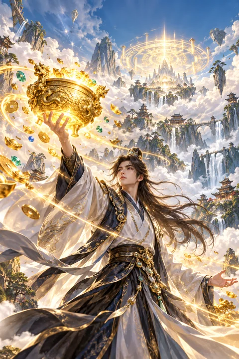 《聚宝仙盆之杂灵根才是真BOSS》第十四季主题海报