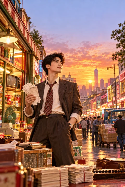 《重生八五，靠购物返现系统赢麻了》主题海报
