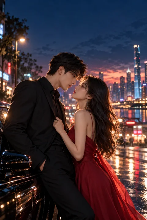 《京夜诱温》主题海报