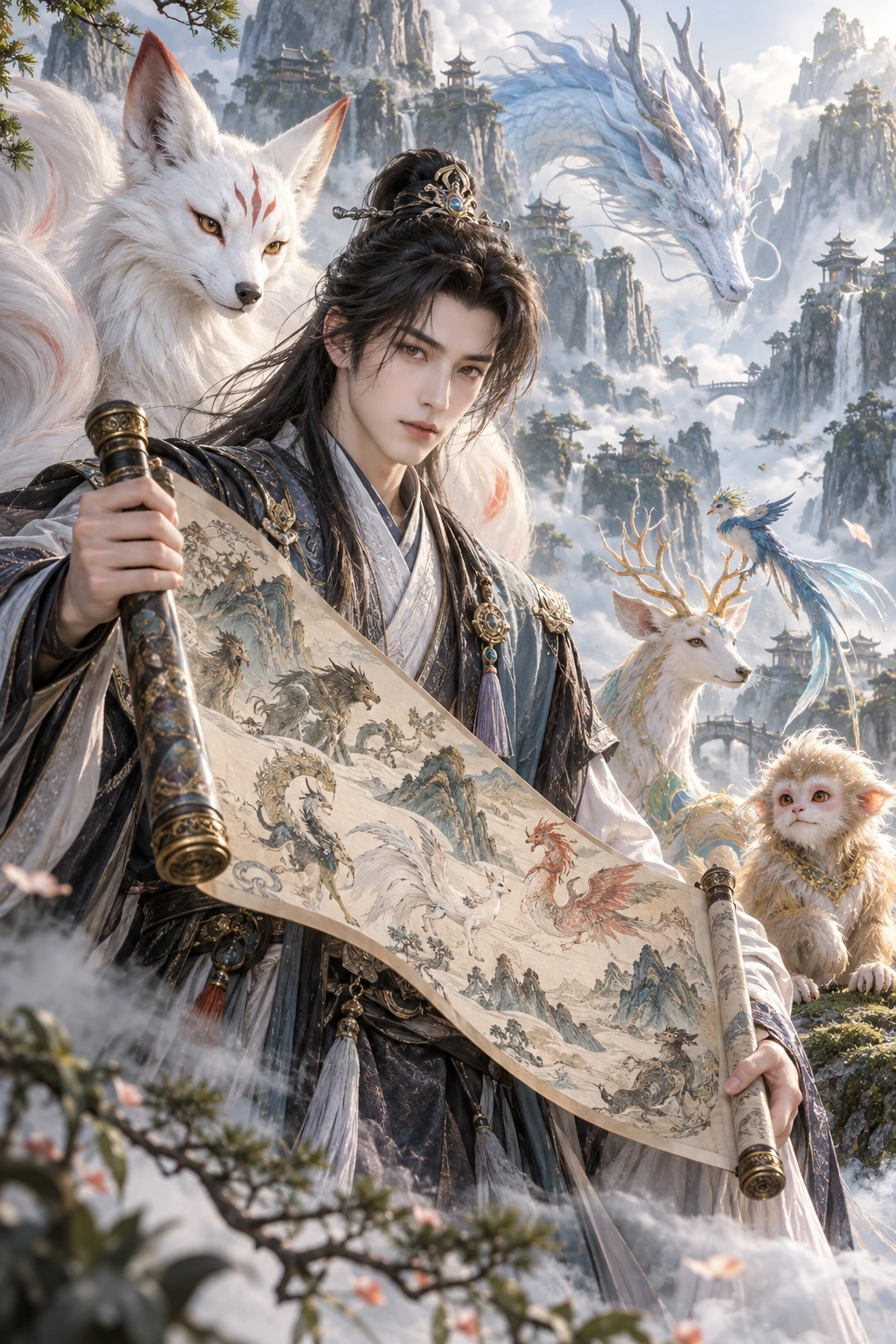 万妖图录传·AI剧情示意图