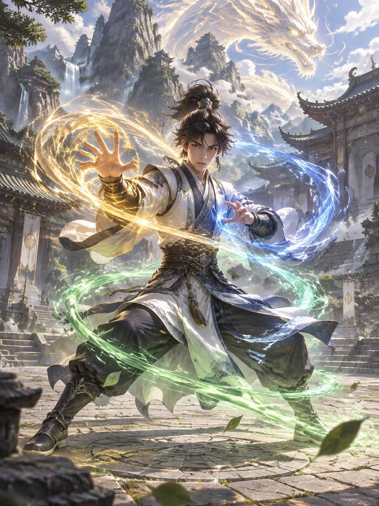 《万相之王》东方玄幻相力修炼主题示意图